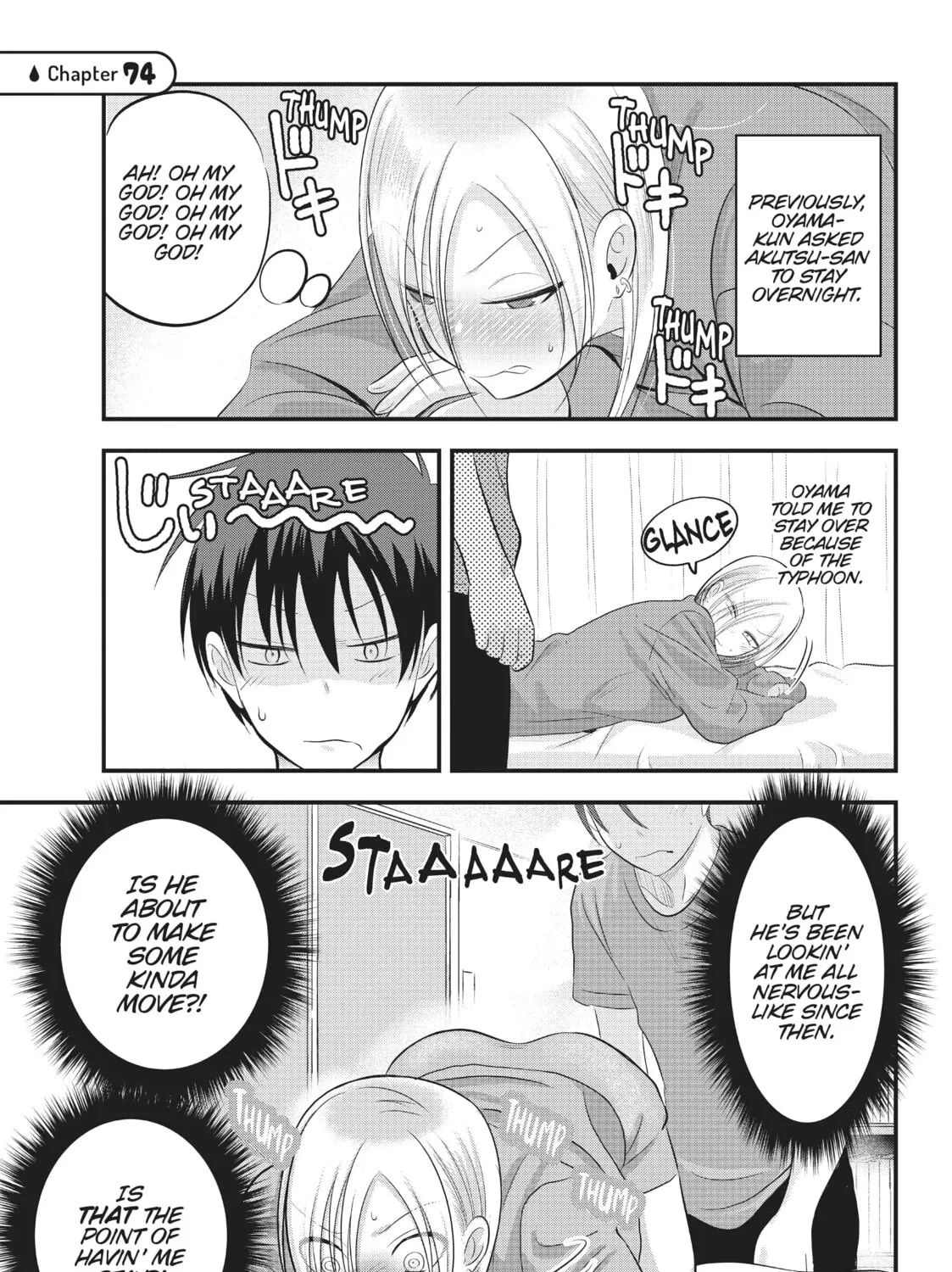 Please Go Home, Miss Akutsu! Chapter 74 page 1 - 