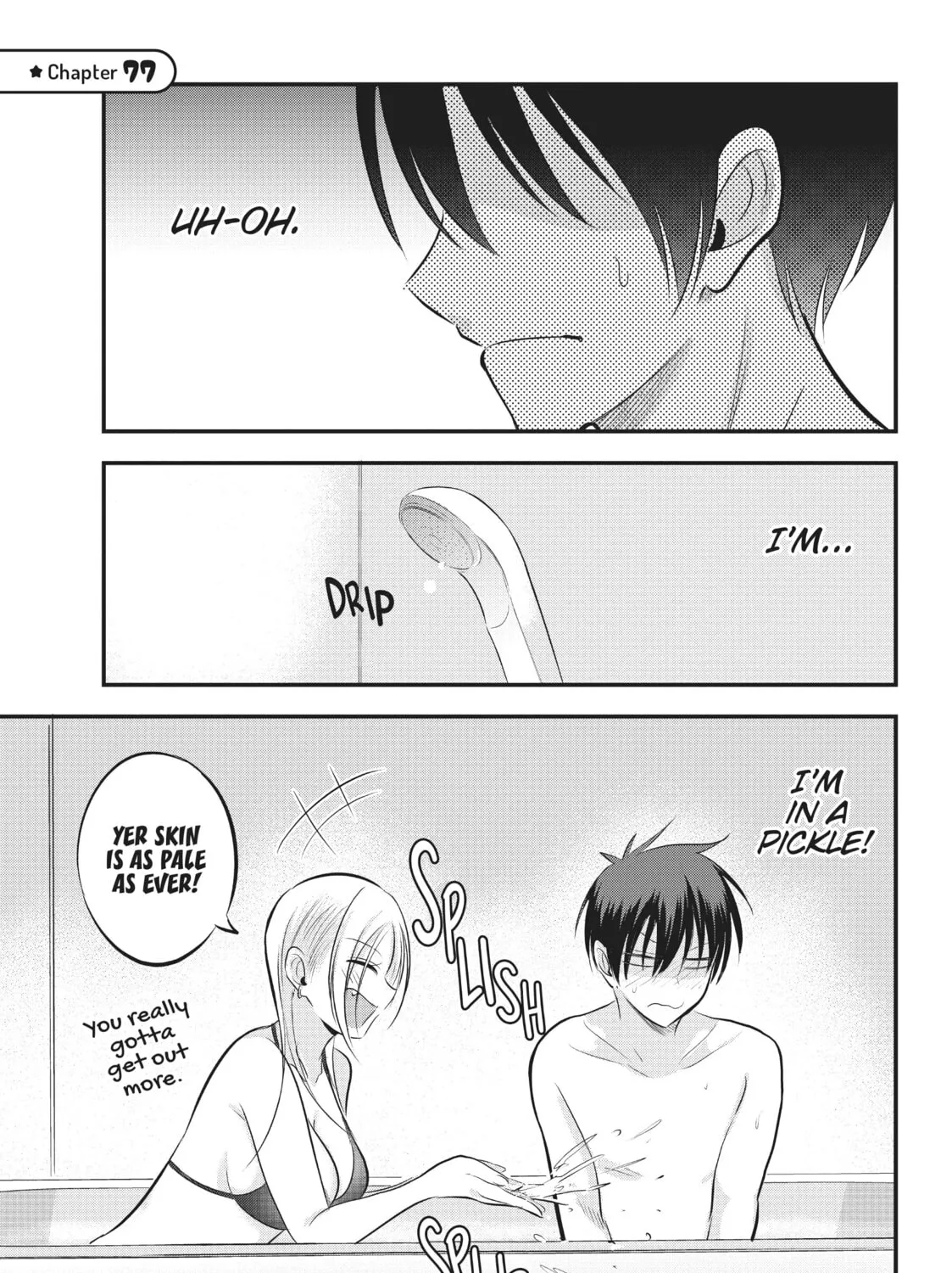 Please Go Home, Miss Akutsu! Chapter 77 page 1 - 