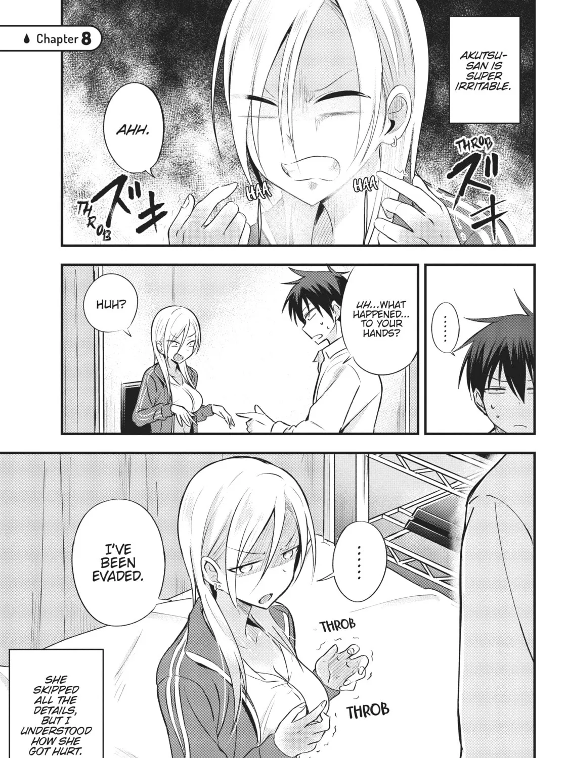 Please Go Home, Miss Akutsu! Chapter 8 page 1 - 