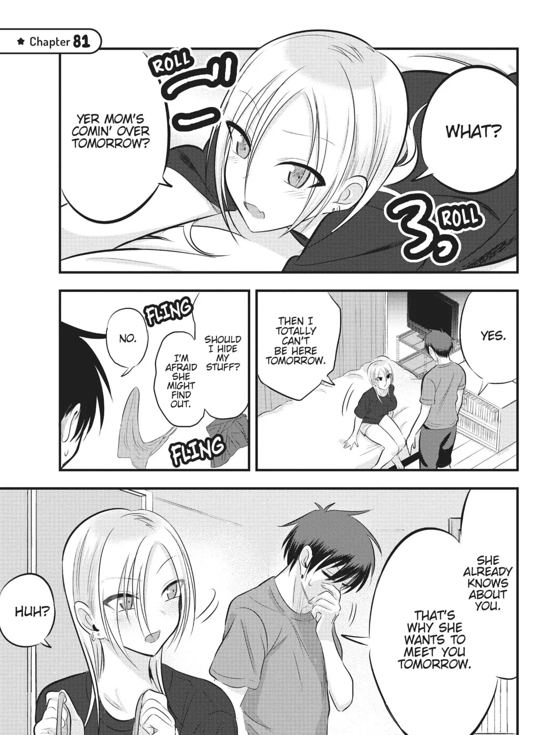 Please Go Home, Miss Akutsu! Chapter 81 page 1 - 