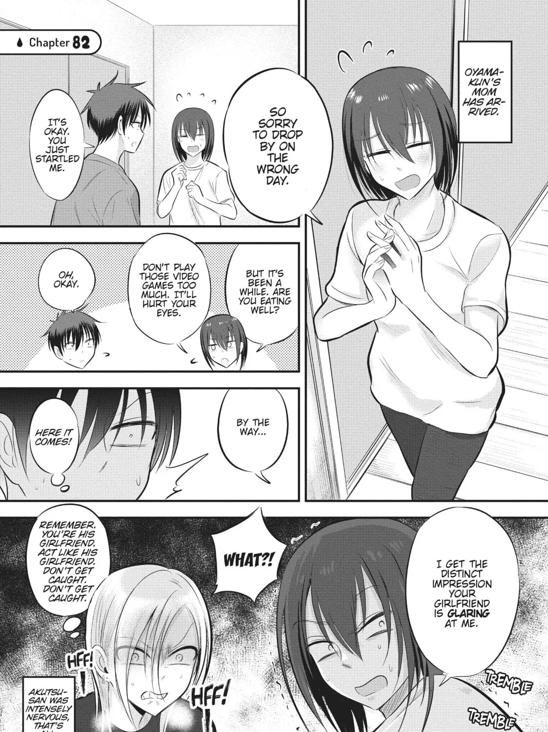 Please Go Home, Miss Akutsu! Chapter 82 page 1 - 