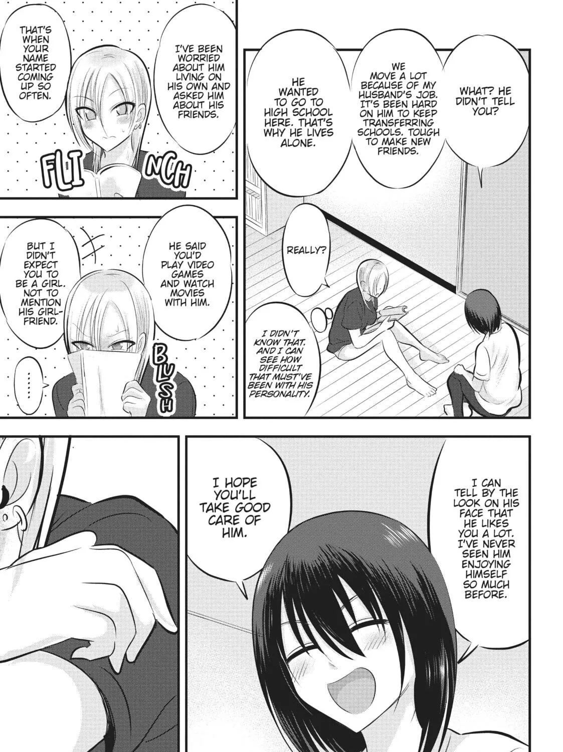 Please Go Home, Miss Akutsu! Chapter 83 page 9 - 