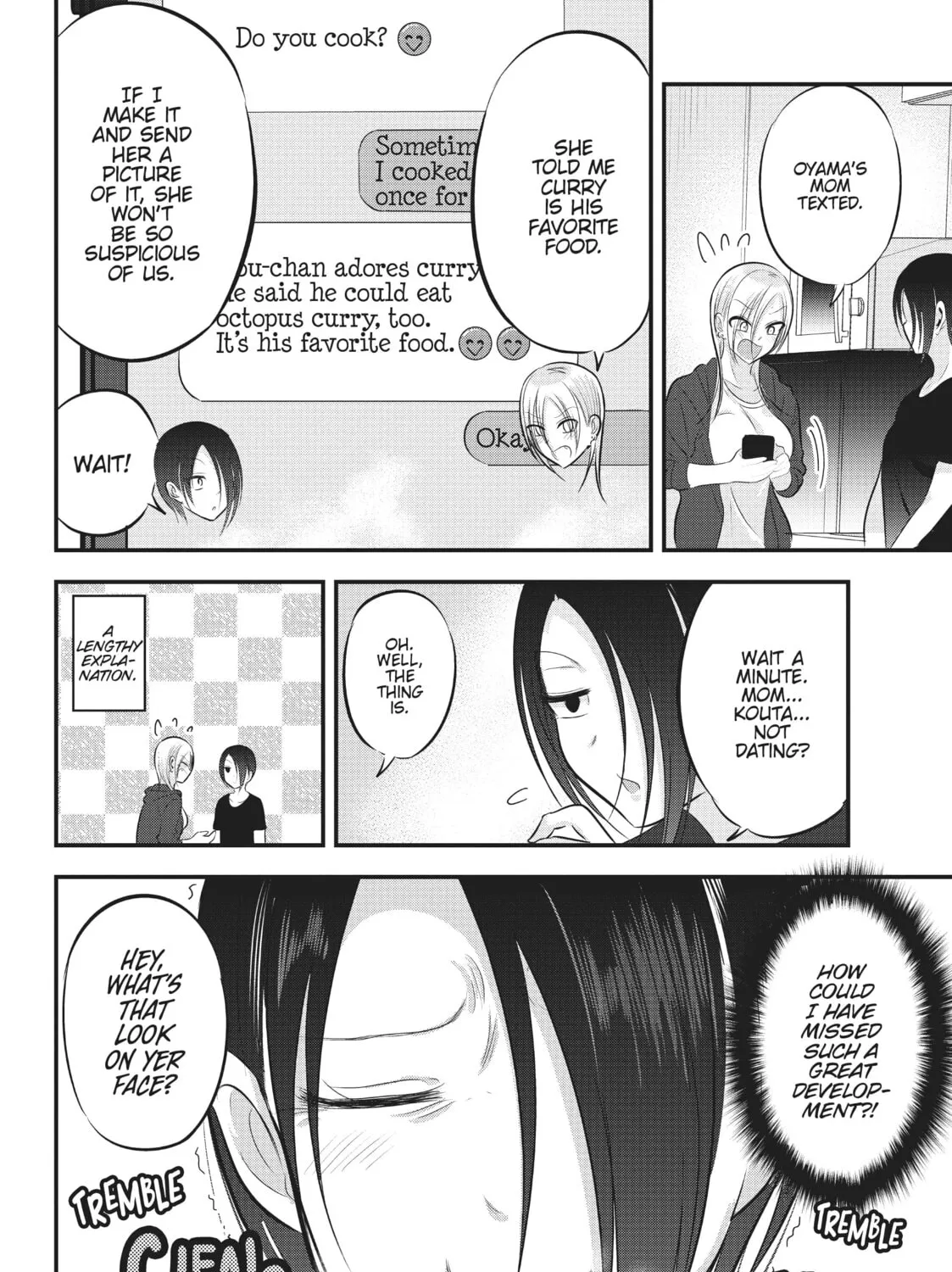 Please Go Home, Miss Akutsu! Chapter 84 page 3 - 