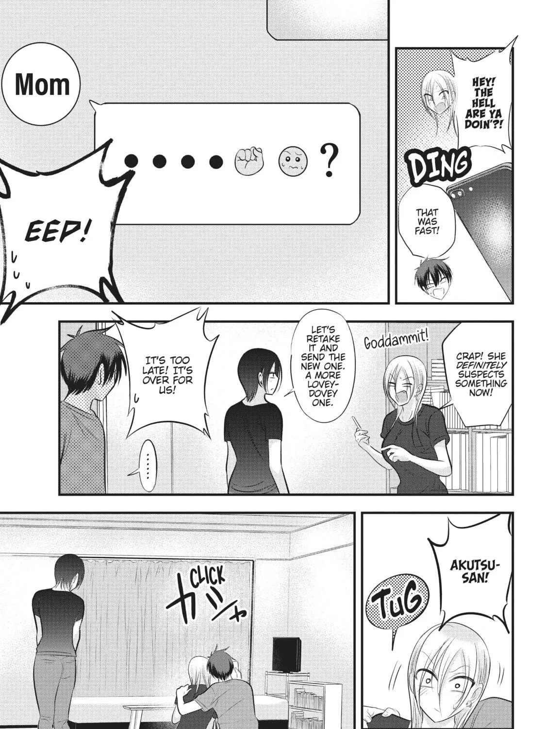 Please Go Home, Miss Akutsu! Chapter 85 page 11 - 