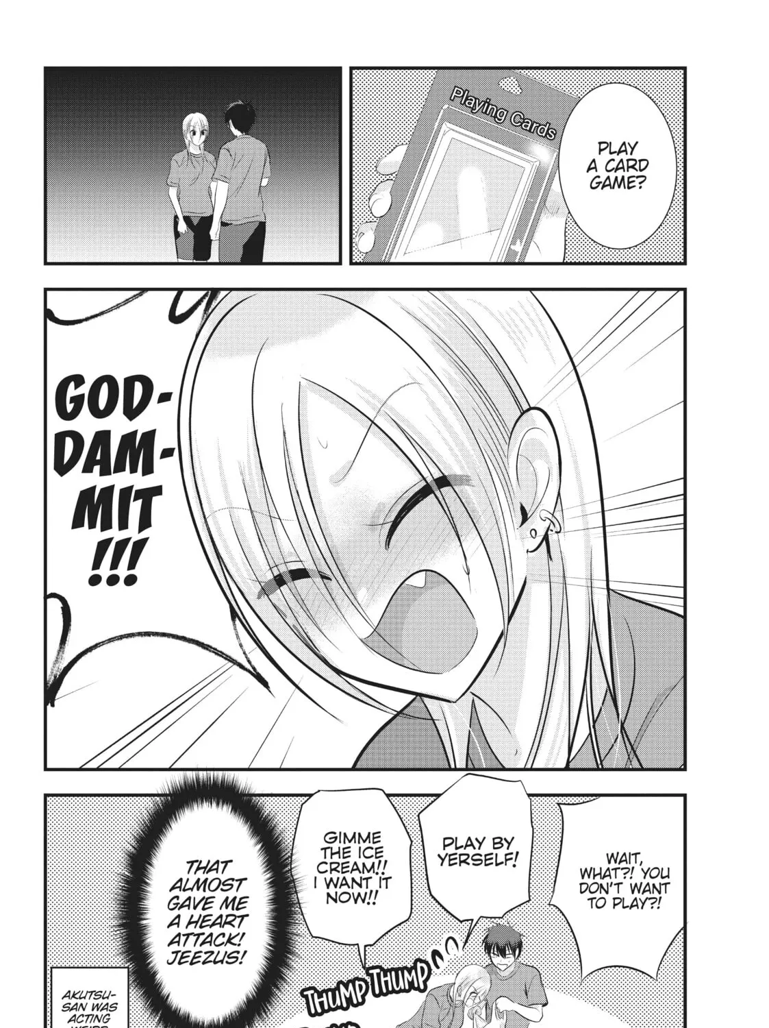 Please Go Home, Miss Akutsu! Chapter 87 page 15 - 