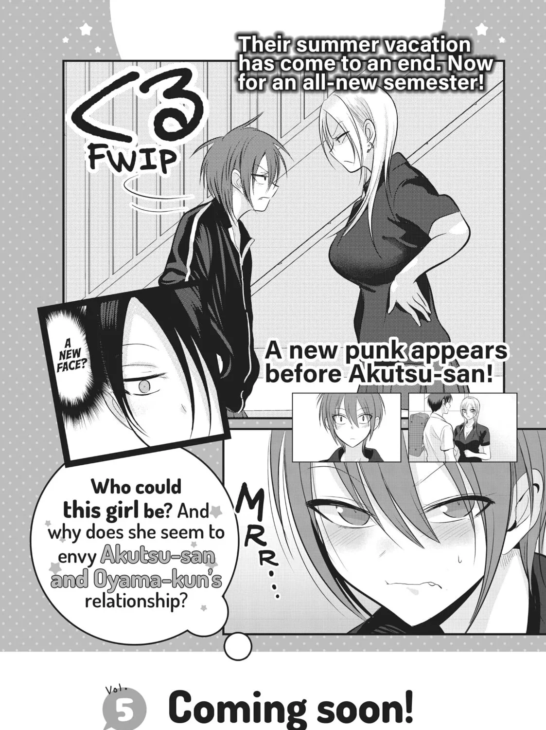 Please Go Home, Miss Akutsu! Chapter 88.3 page 7 - 