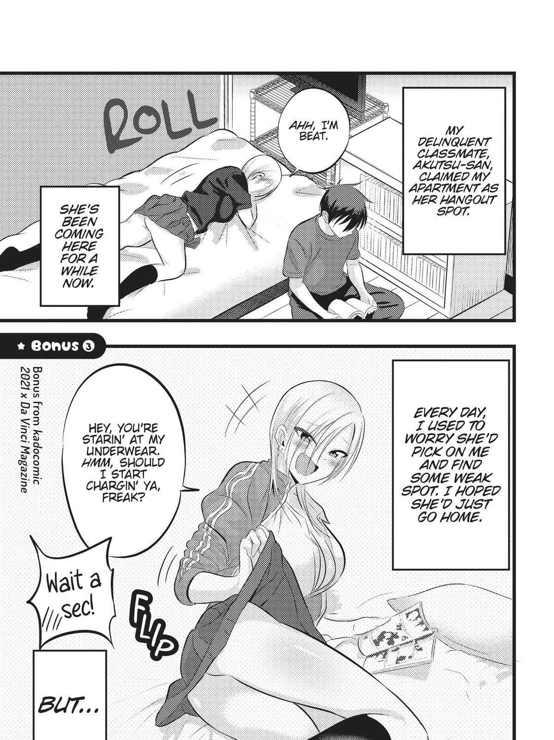 Please Go Home, Miss Akutsu! Chapter 88.5 page 25 - 