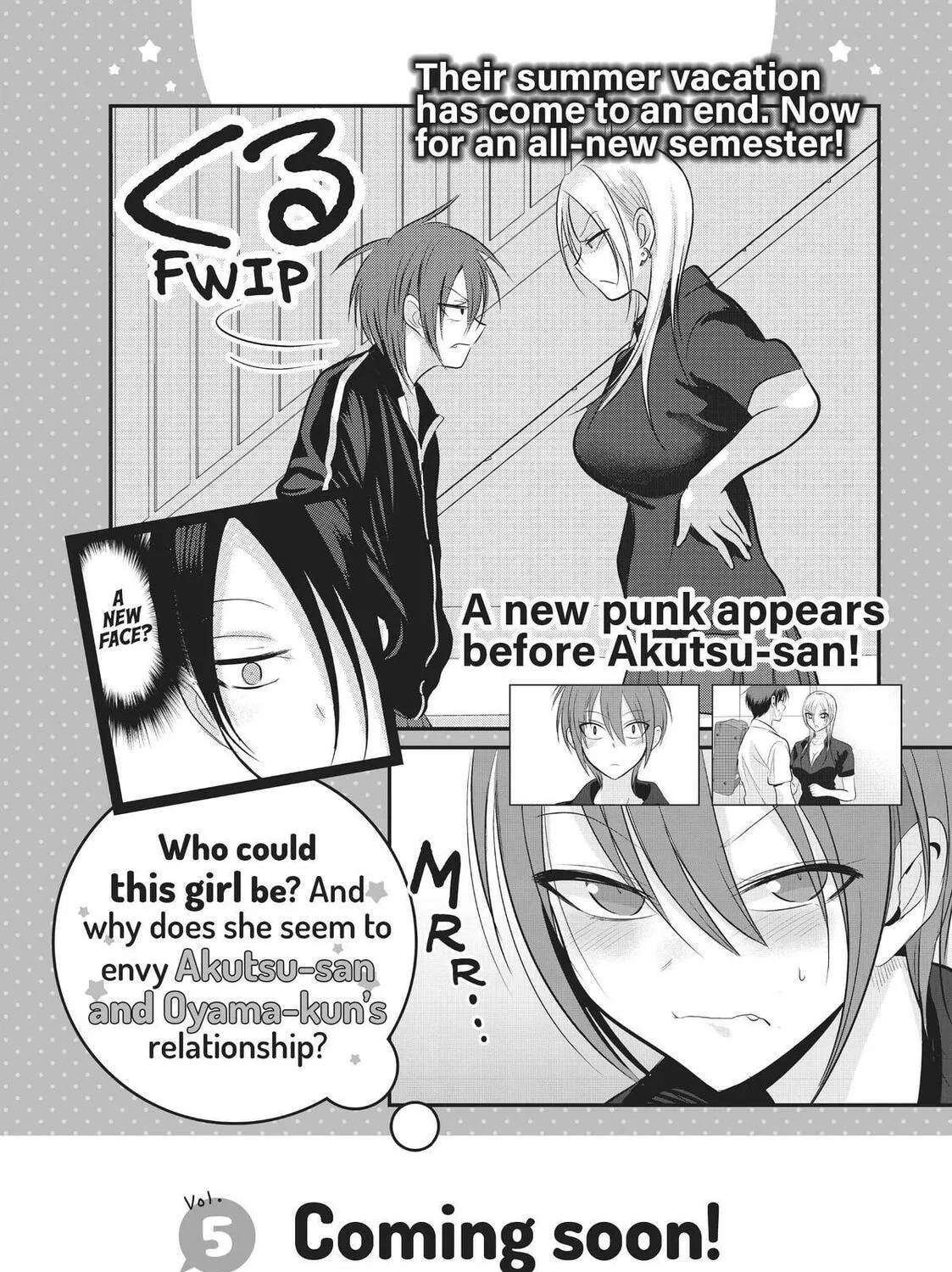 Please Go Home, Miss Akutsu! Chapter 88.5 page 31 - 
