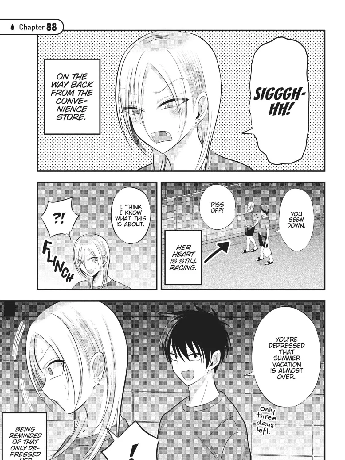 Please Go Home, Miss Akutsu! Chapter 88 page 1 - 