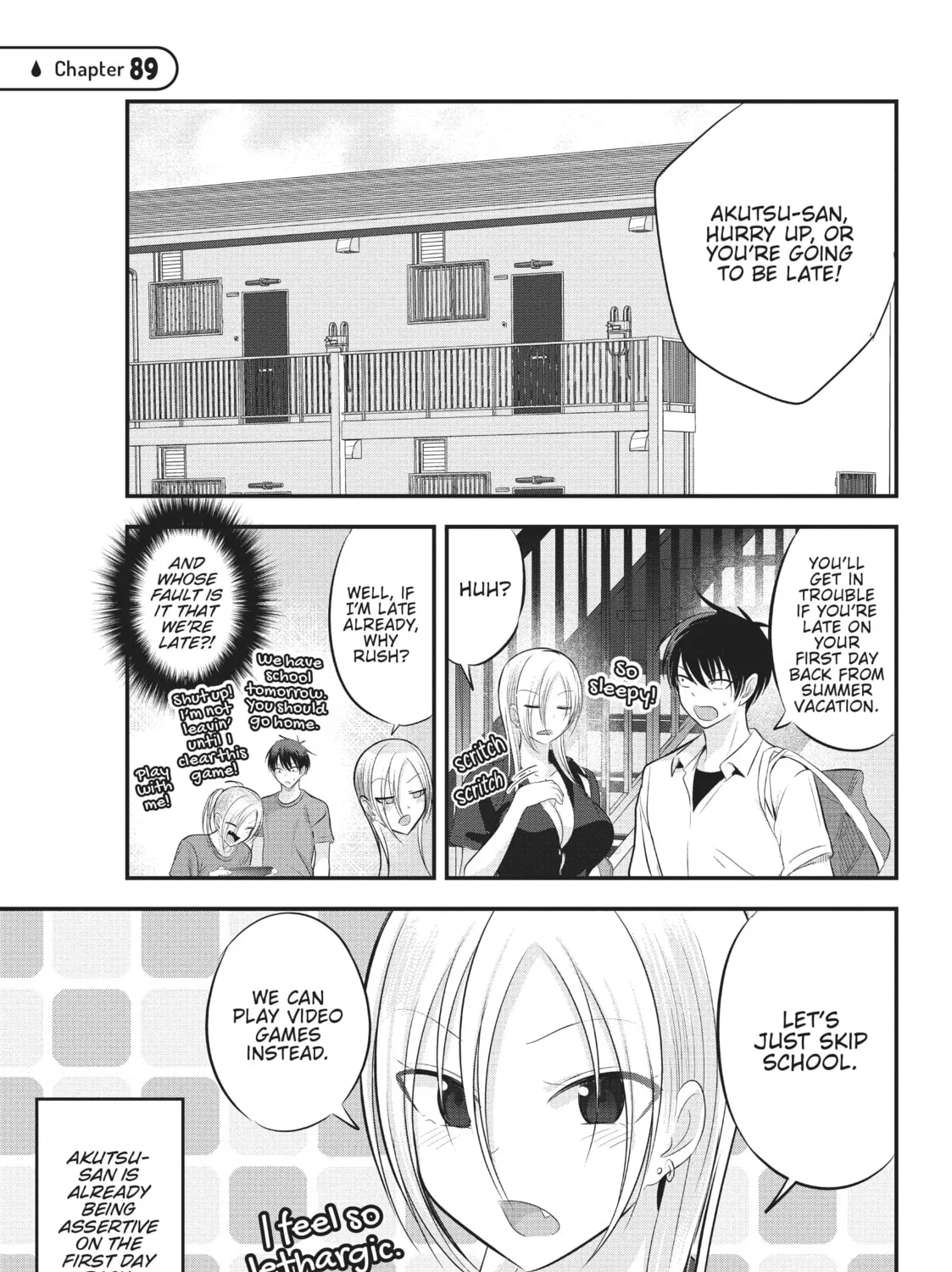 Please Go Home, Miss Akutsu! Chapter 89 page 1 - 
