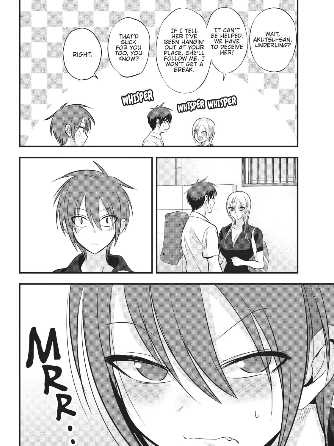 Please Go Home, Miss Akutsu! Chapter 90 page 7 - 