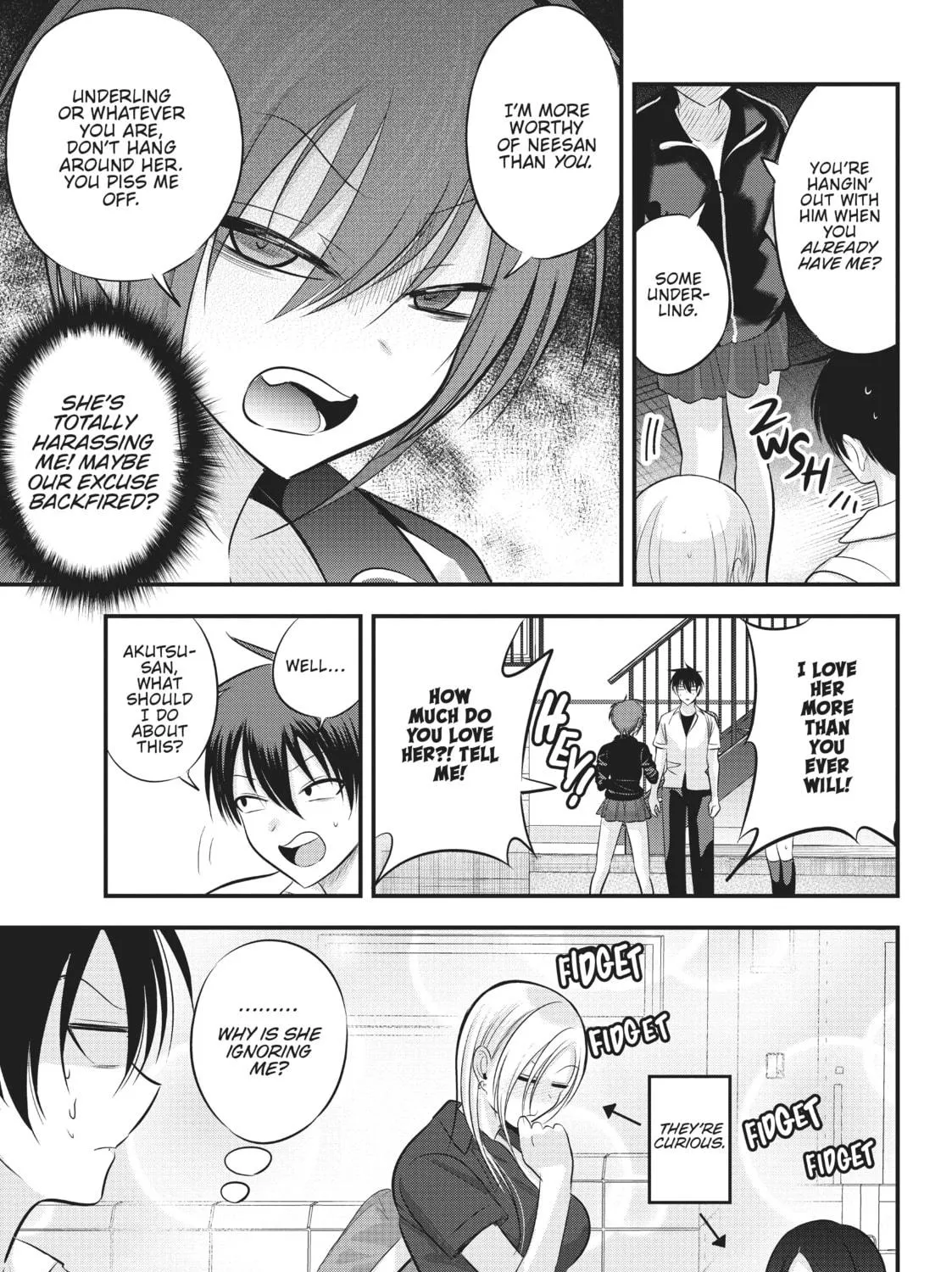 Please Go Home, Miss Akutsu! Chapter 90 page 9 - 