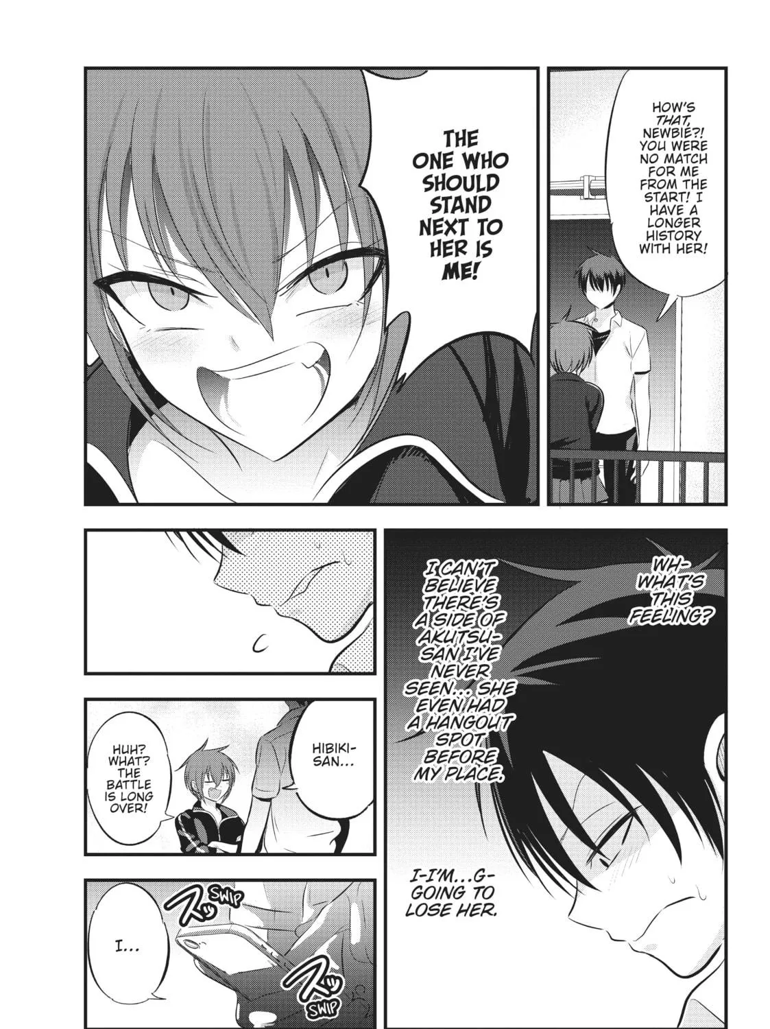 Please Go Home, Miss Akutsu! Chapter 91 page 9 - 
