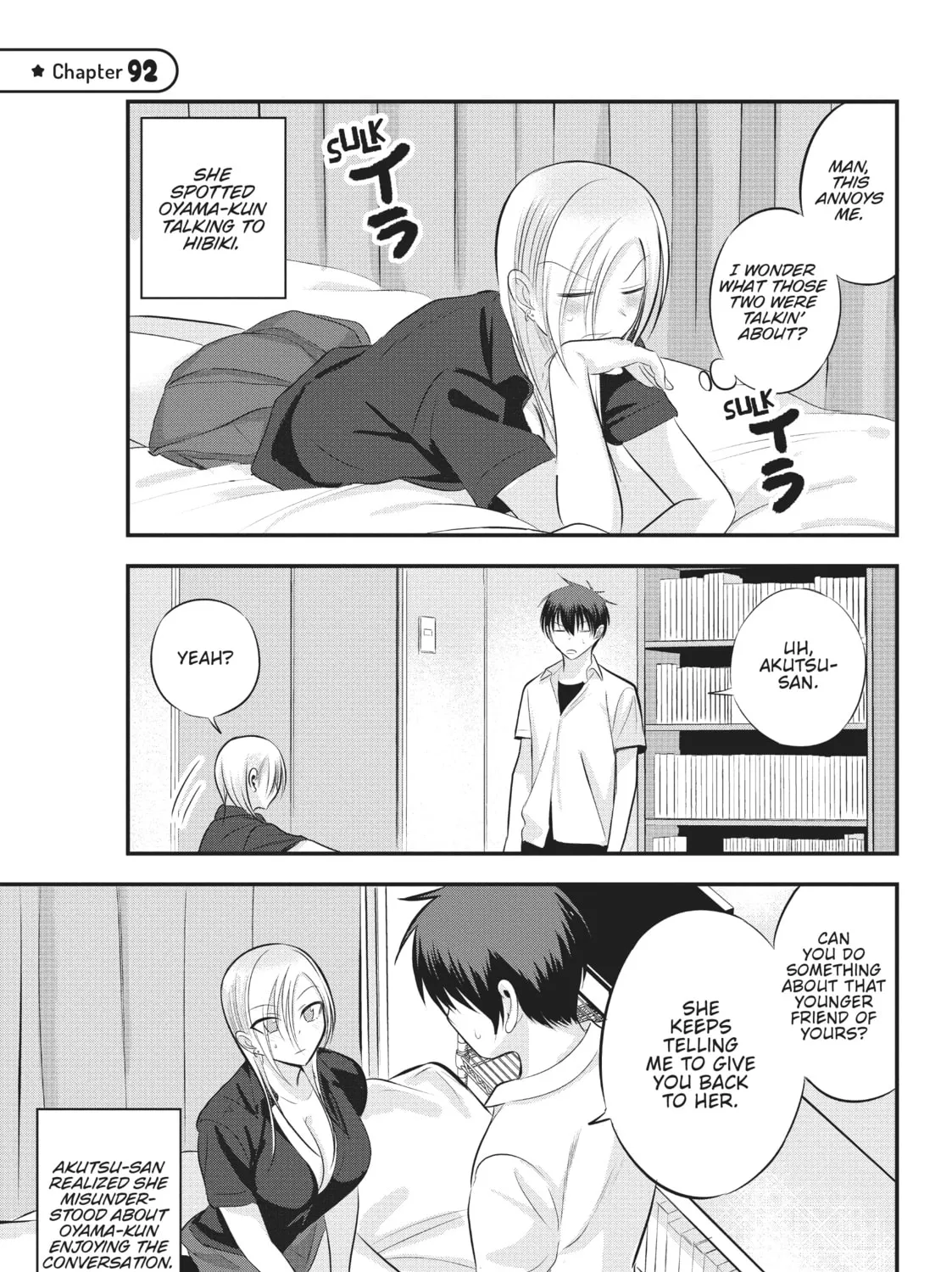 Please Go Home, Miss Akutsu! Chapter 92 page 1 - 