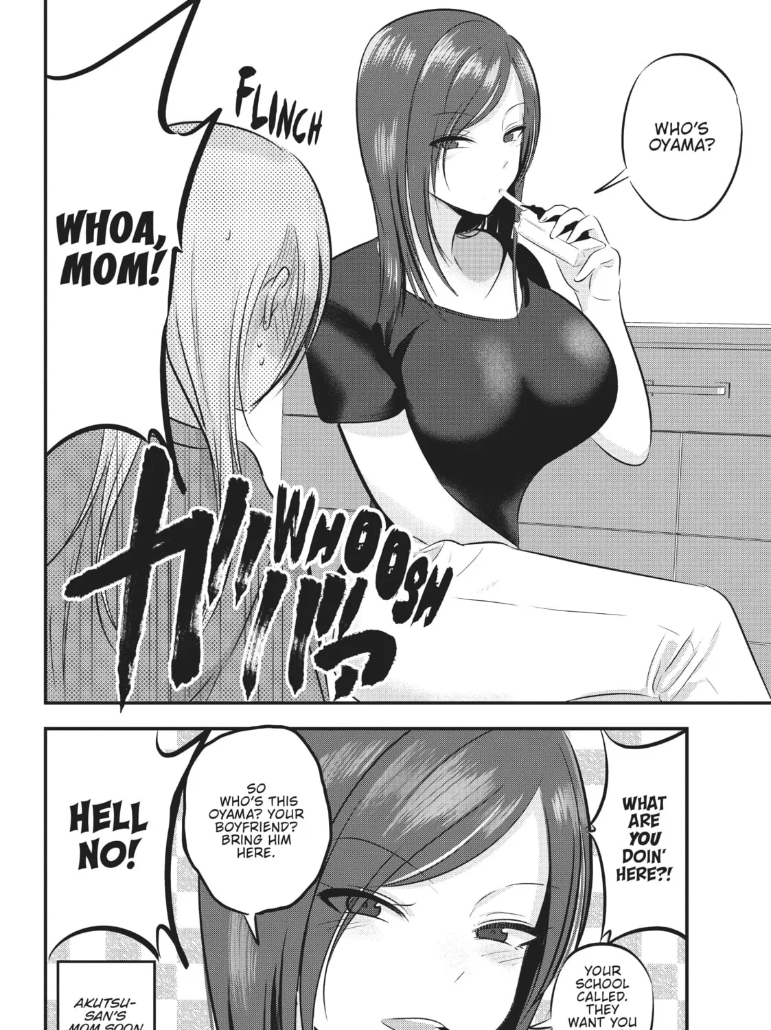 Please Go Home, Miss Akutsu! Chapter 94.5 page 3 - 