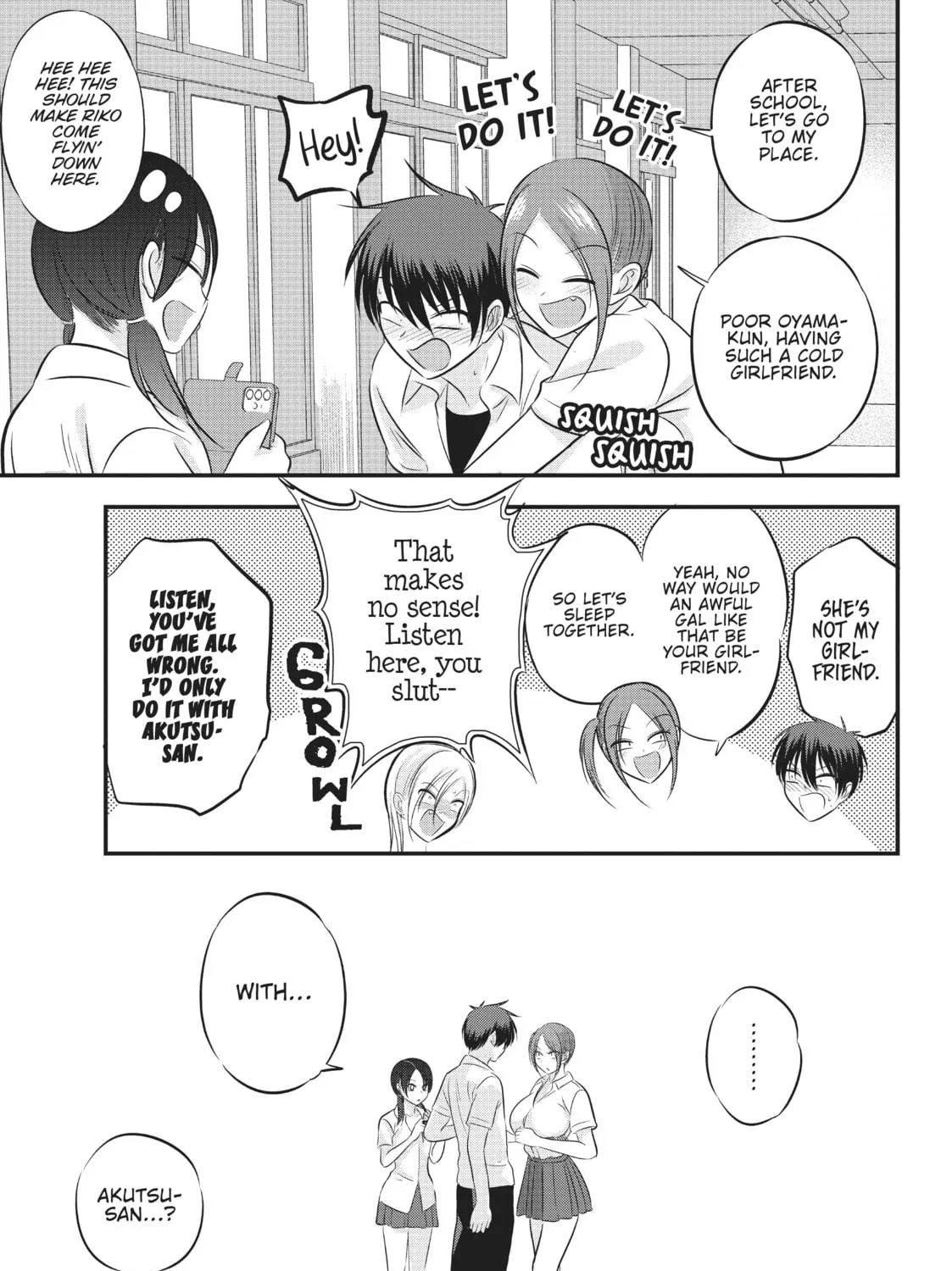 Please Go Home, Miss Akutsu! Chapter 95 page 9 - 