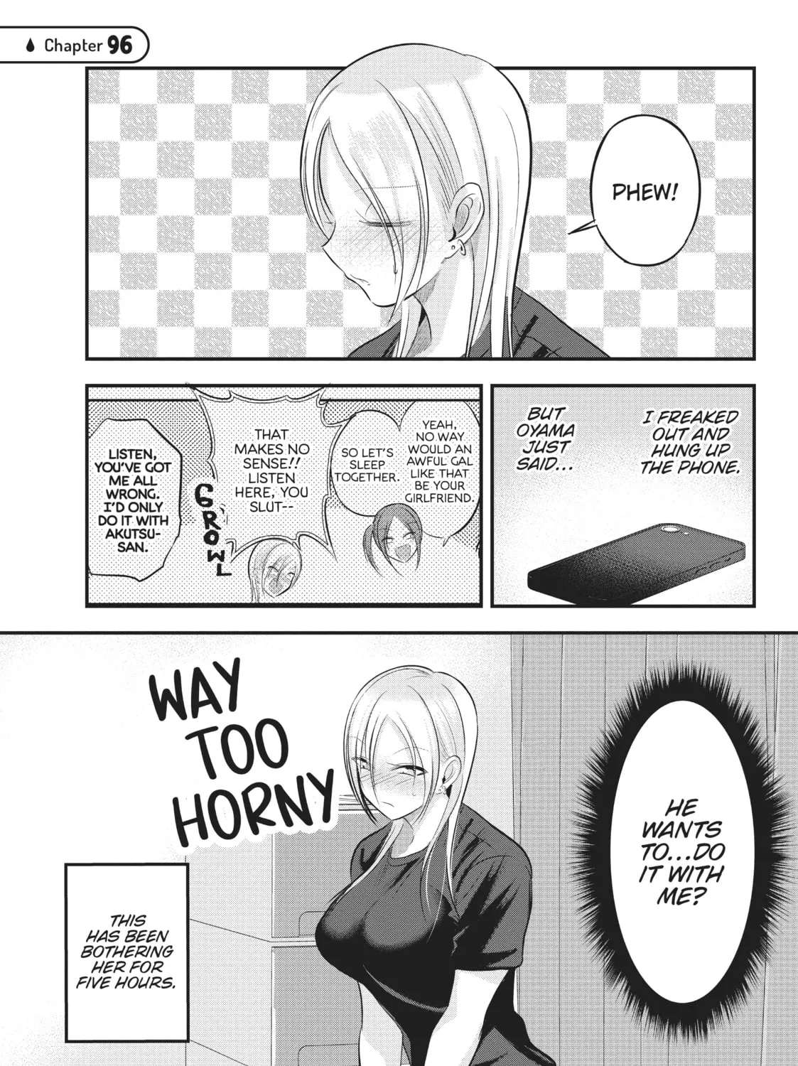 Please Go Home, Miss Akutsu! Chapter 96 page 1 - 