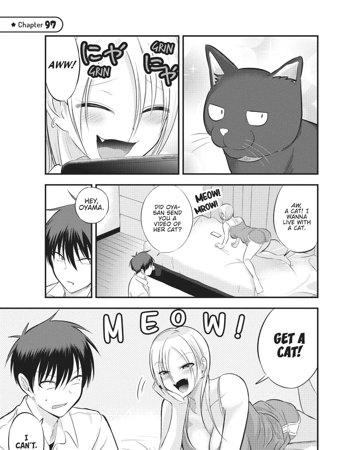 Please Go Home, Miss Akutsu! Chapter 97 page 1 - 
