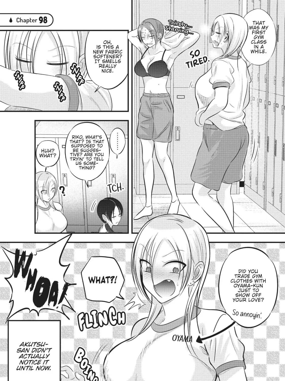 Please Go Home, Miss Akutsu! Chapter 98 page 1 - 