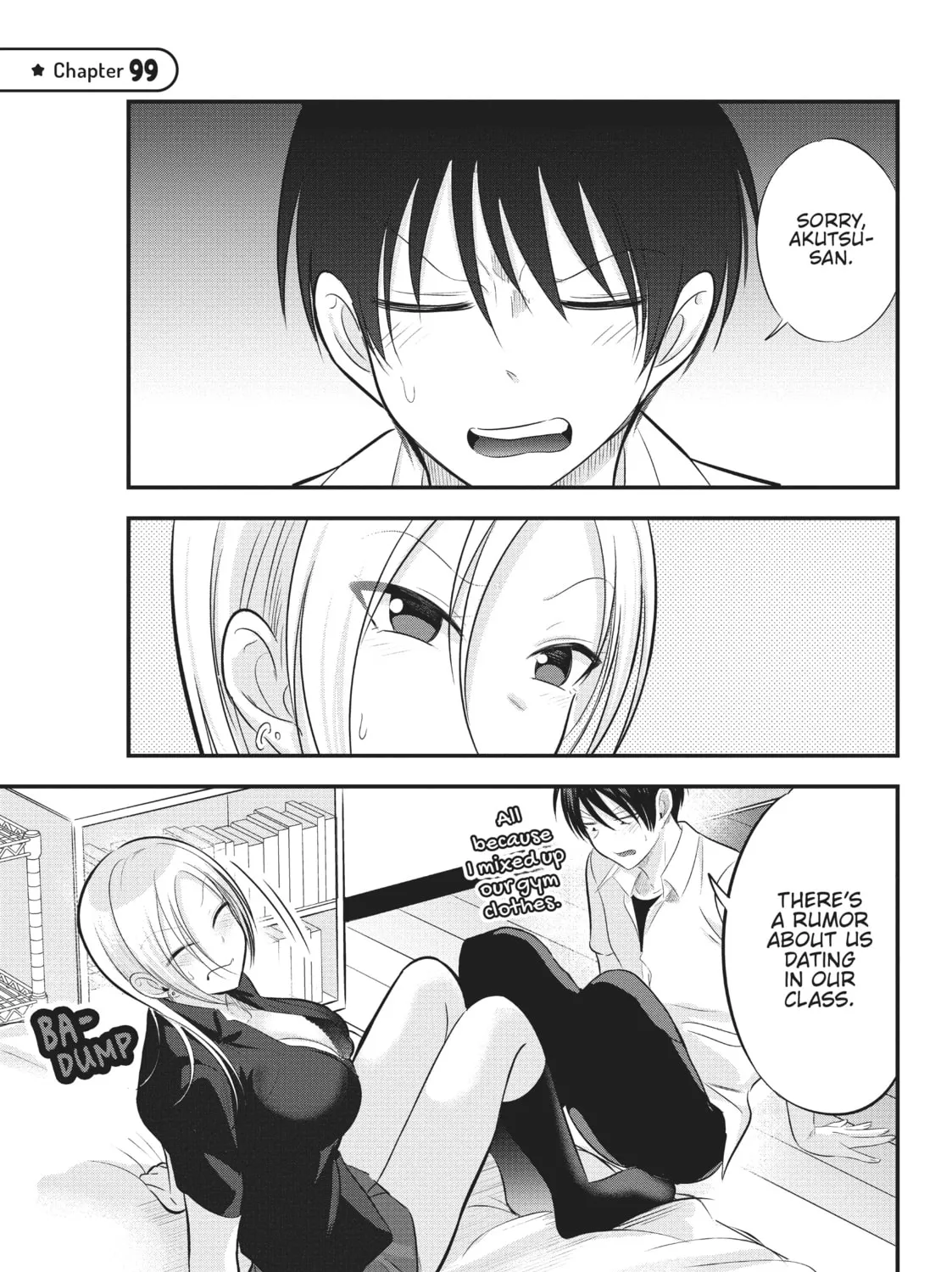 Please Go Home, Miss Akutsu! Chapter 99 page 1 - 