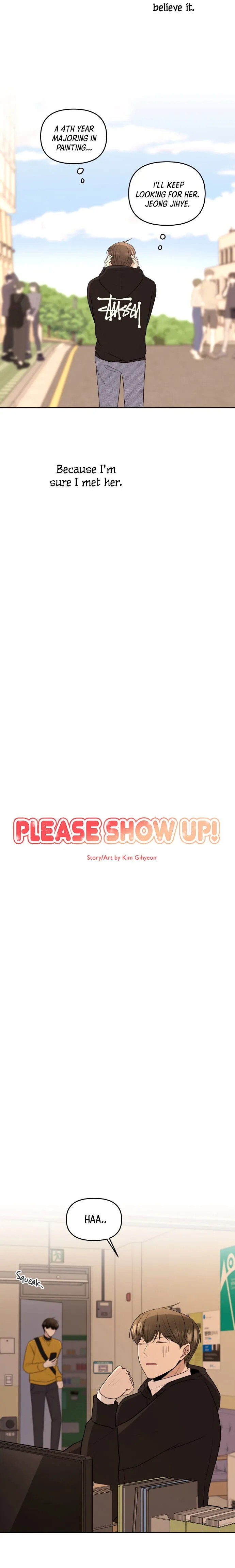 Please Show Up! Chapter 2 page 9 - 