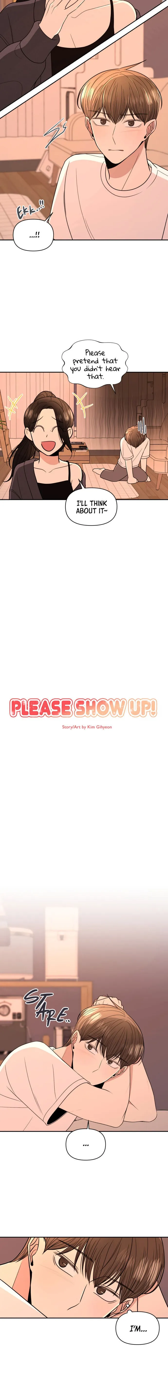 Please Show Up! Chapter 4 page 6 - 