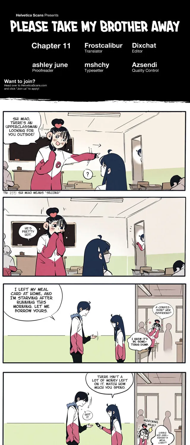 Please Take My Brother Away! (Colored) Chapter 11 page 1 - 