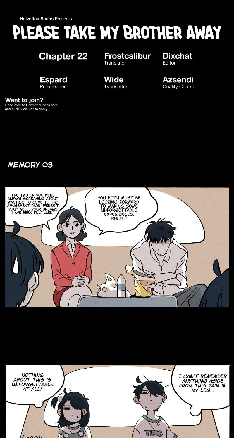 Please Take My Brother Away! (Colored) Chapter 22 page 1 - 