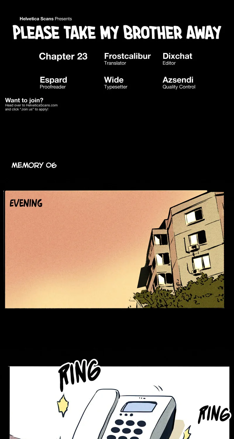 Please Take My Brother Away! (Colored) Chapter 23 page 1 - 