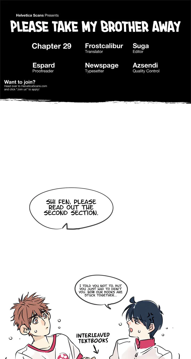 Please Take My Brother Away! (Colored) Chapter 29 page 1 - 
