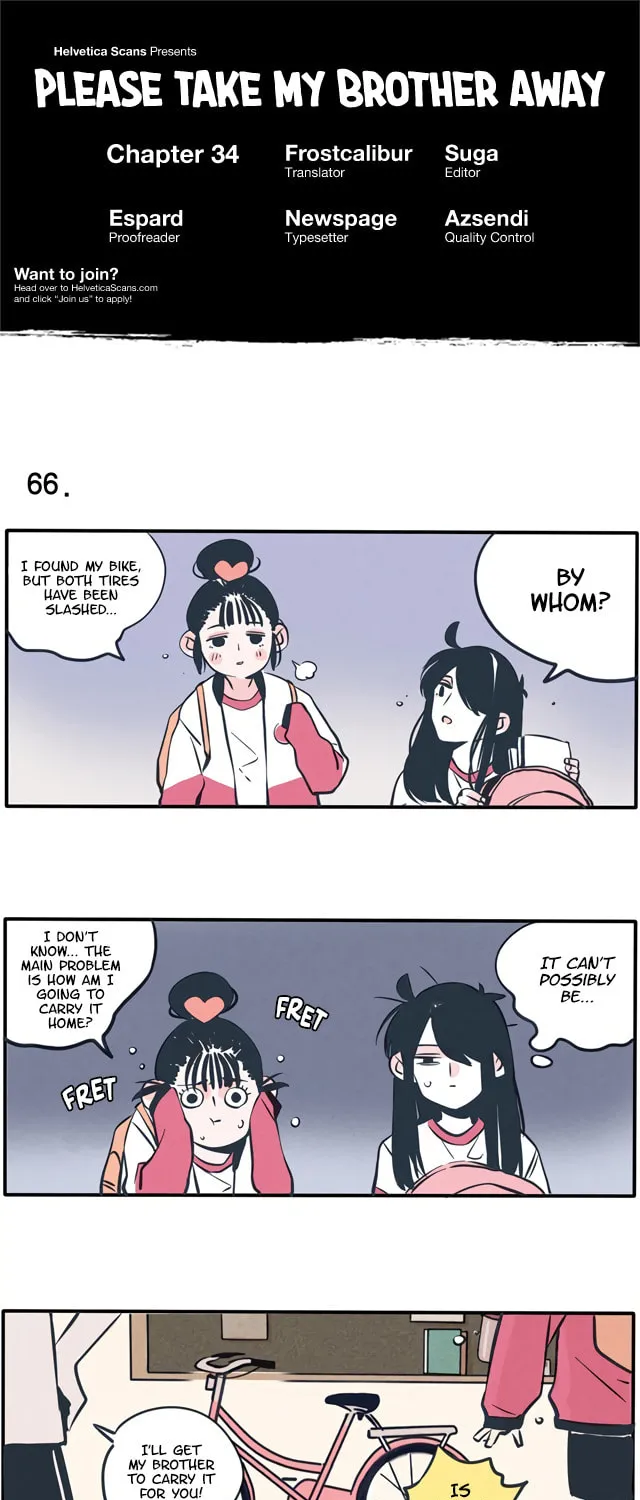 Please Take My Brother Away! (Colored) Chapter 34 page 1 - 