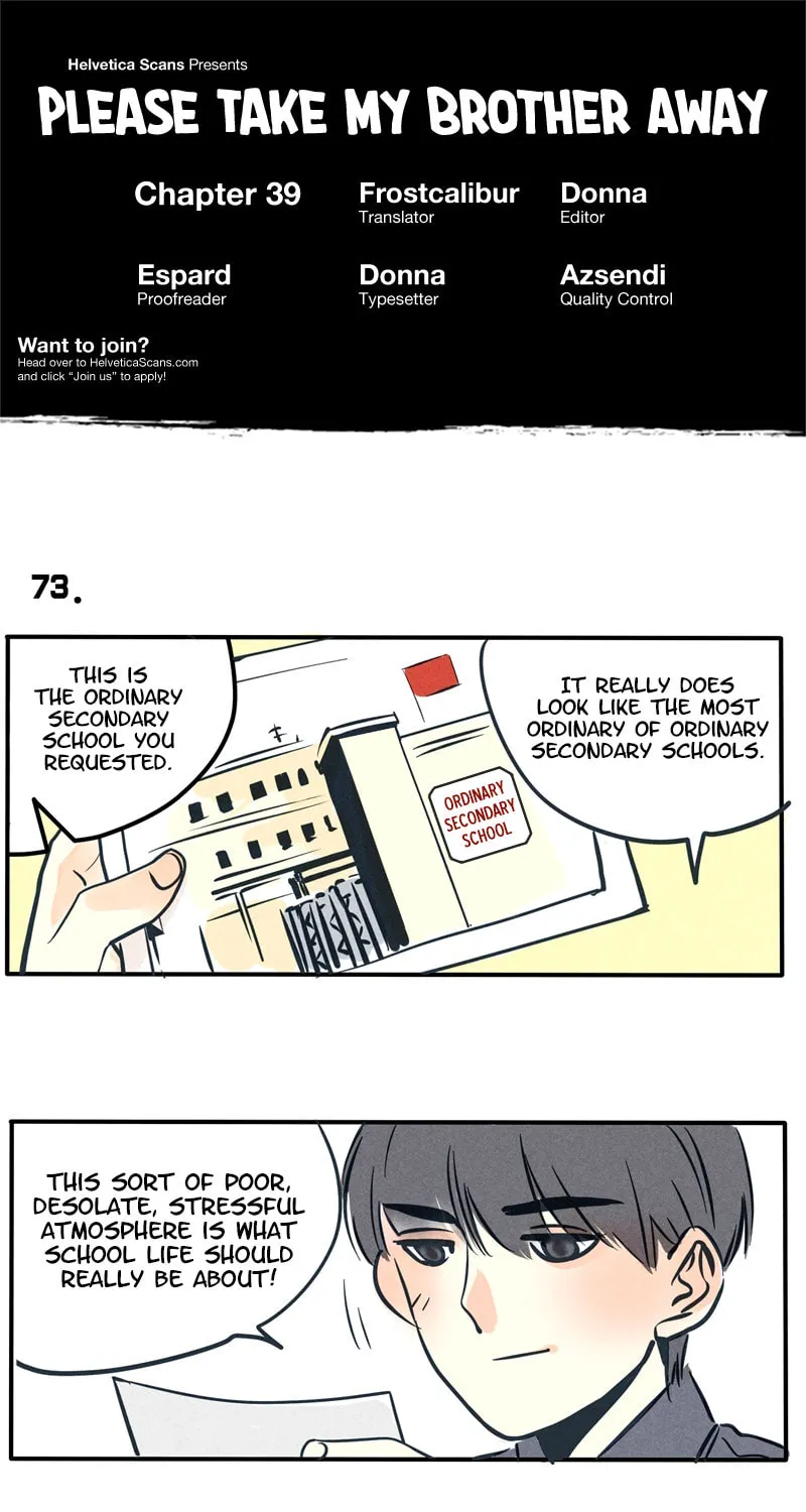 Please Take My Brother Away! (Colored) Chapter 39 page 1 - 