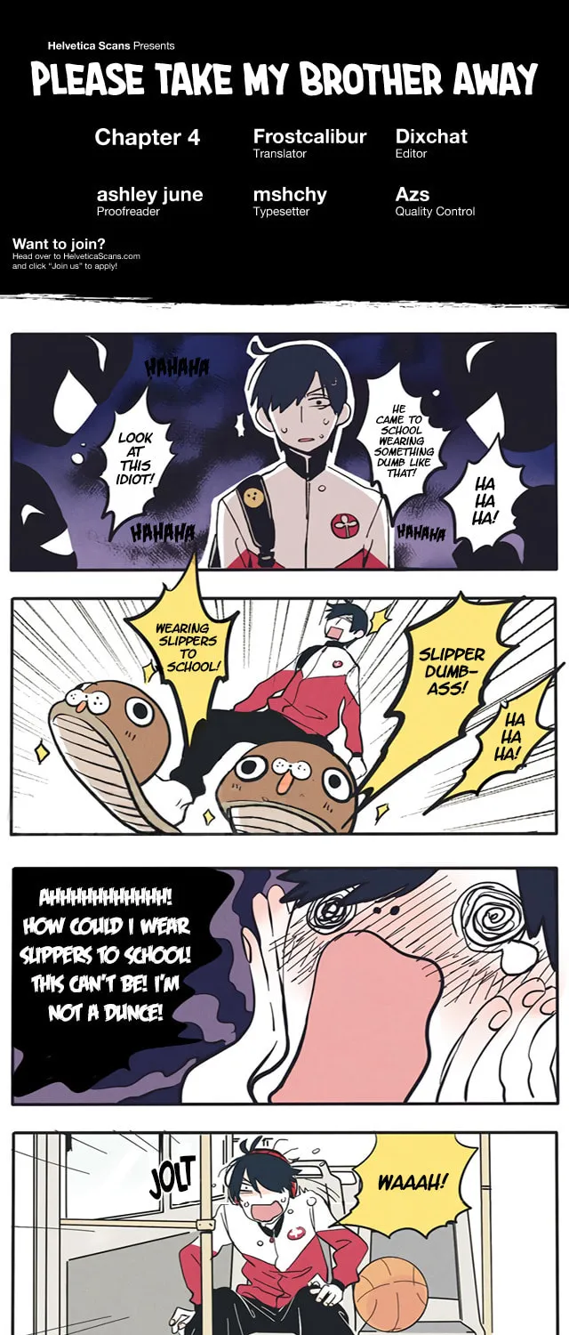 Please Take My Brother Away! (Colored) Chapter 4 page 1 - 