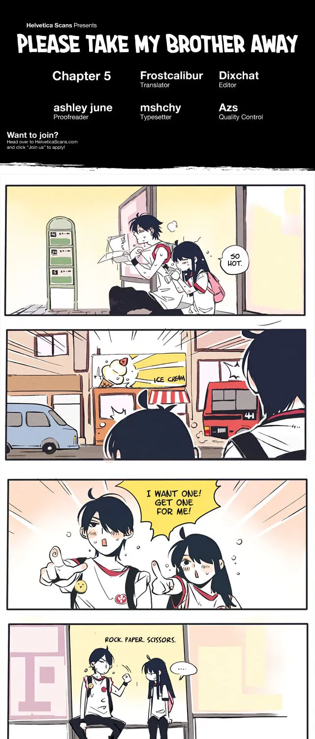 Please Take My Brother Away! (Colored) Chapter 5 page 1 - 