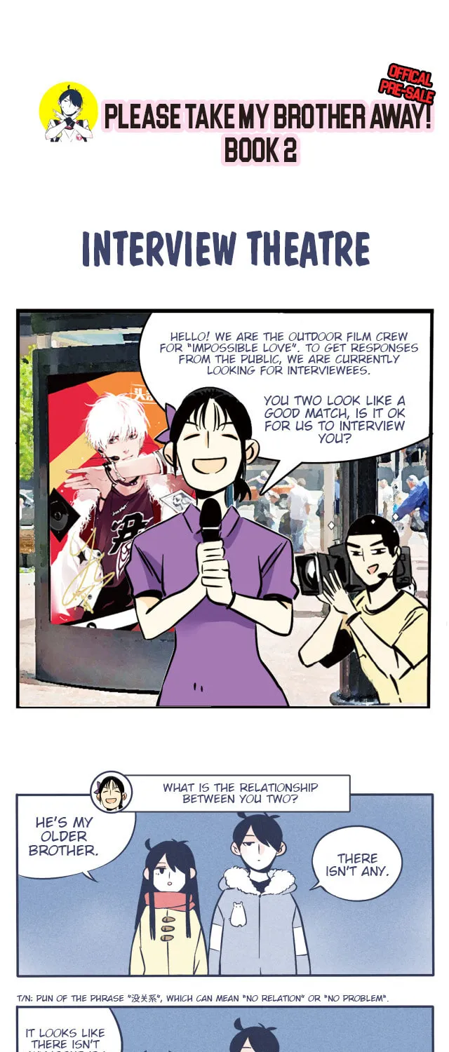 Please Take My Brother Away! (Colored) Chapter 74.5 page 1 - 
