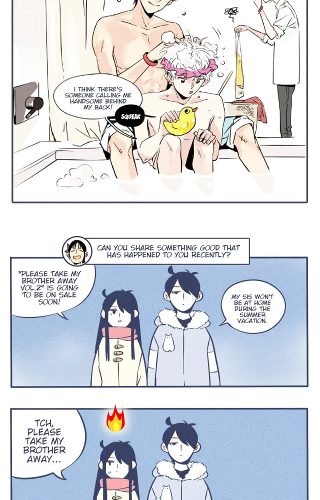 Please Take My Brother Away! (Colored) Chapter 74.5 page 4 - 