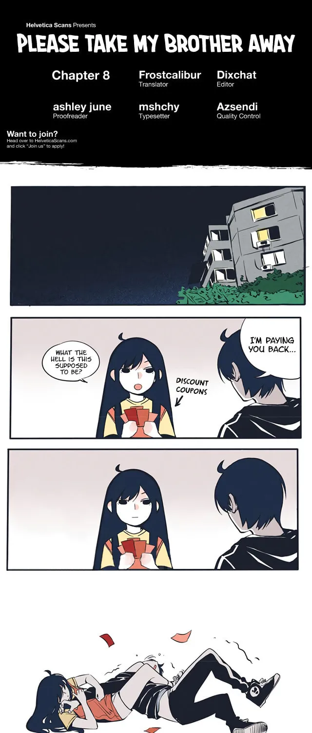 Please Take My Brother Away! (Colored) Chapter 8 page 1 - 