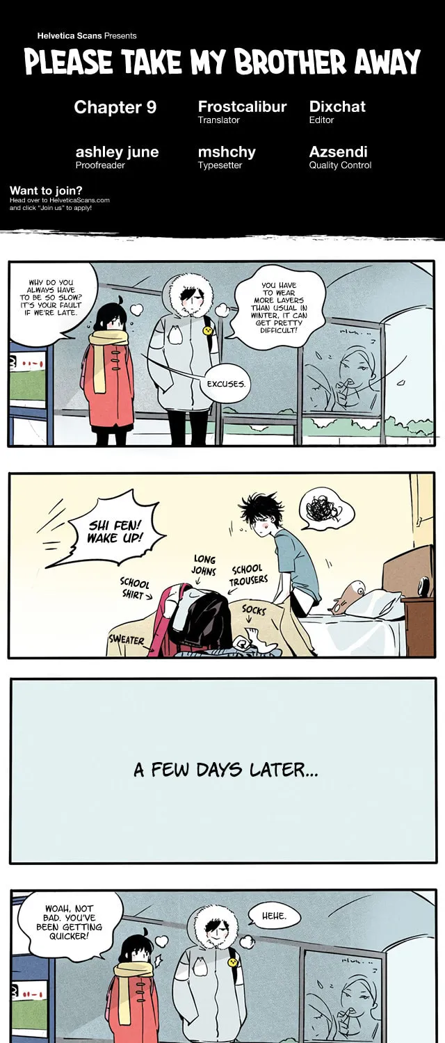 Please Take My Brother Away! (Colored) Chapter 9 page 1 - 