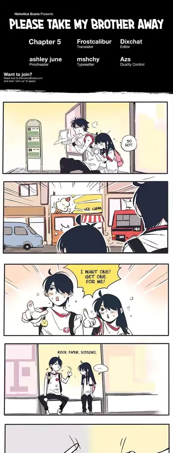 Please Take My Brother Away! Chapter 5 page 1 - 
