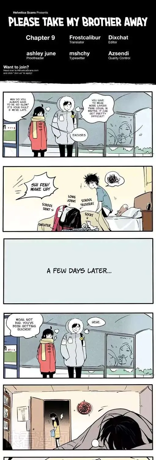 Please Take My Brother Away! Chapter 9 page 1 - 