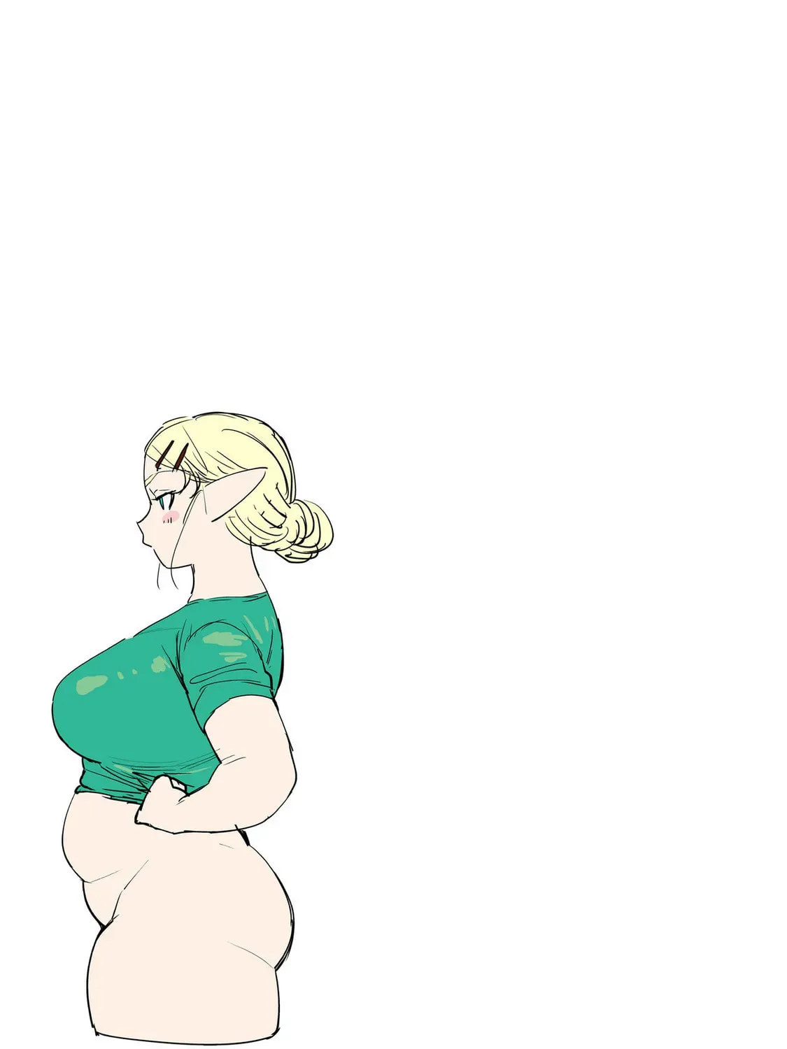 Plus-Sized Elf: Second Helping! Chapter 2.1 page 21 - 