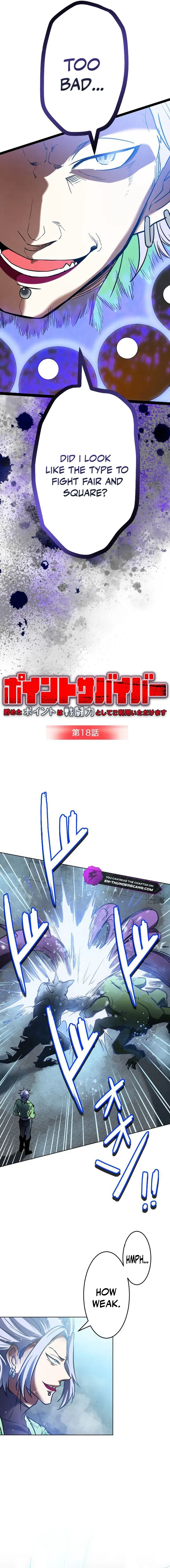 Point Survivor: Redeem Your Points as Combat Power Chapter 18 page 2 - 