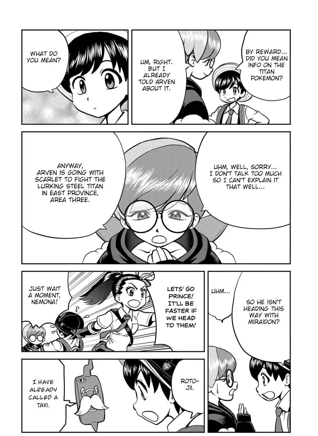 Pokémon SPECIAL Scarlet & Violet Chapter 16 page 47 - 