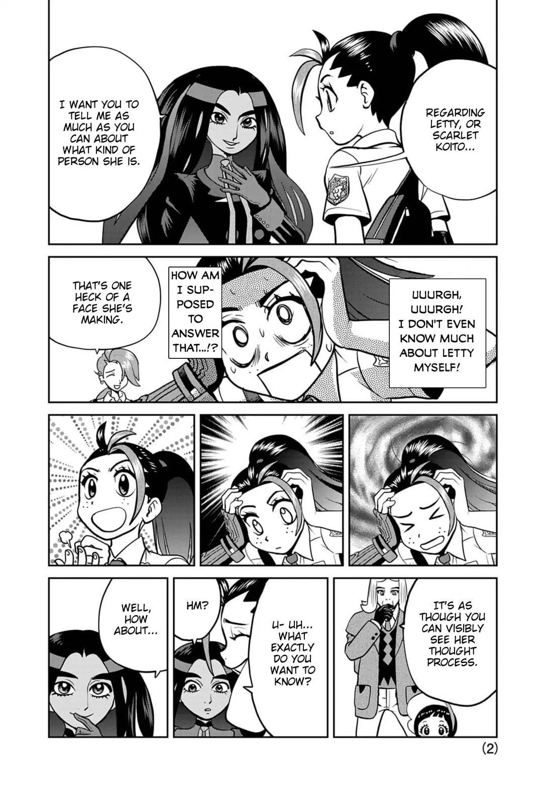 Pokémon SPECIAL Scarlet & Violet Chapter 26 page 2 - 