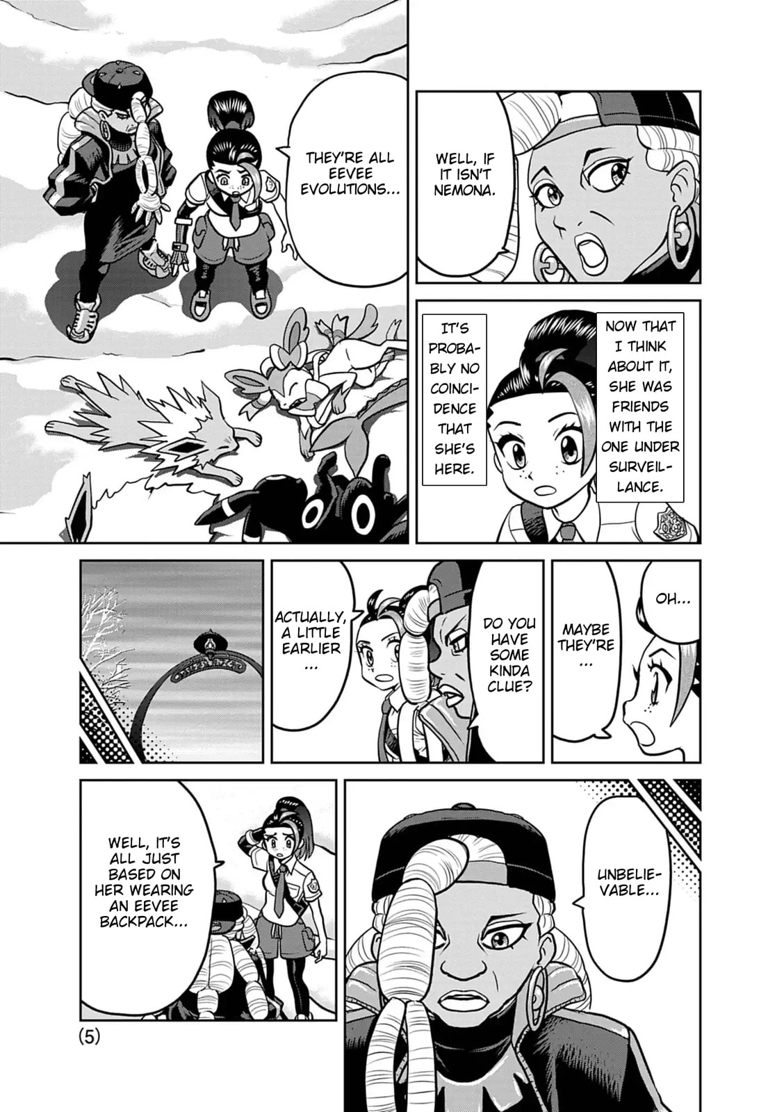 Pokémon SPECIAL Scarlet & Violet Chapter 28 page 5 - 