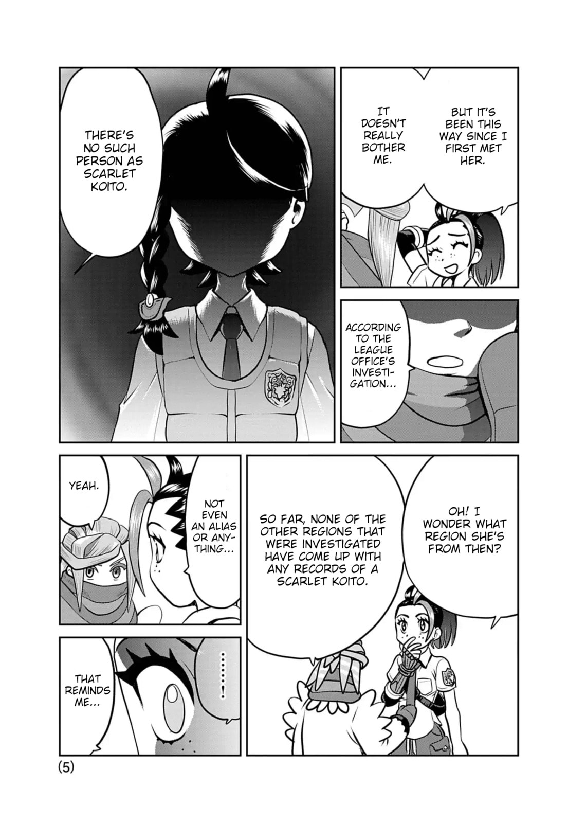 Pokémon SPECIAL Scarlet & Violet Chapter 30 page 5 - 