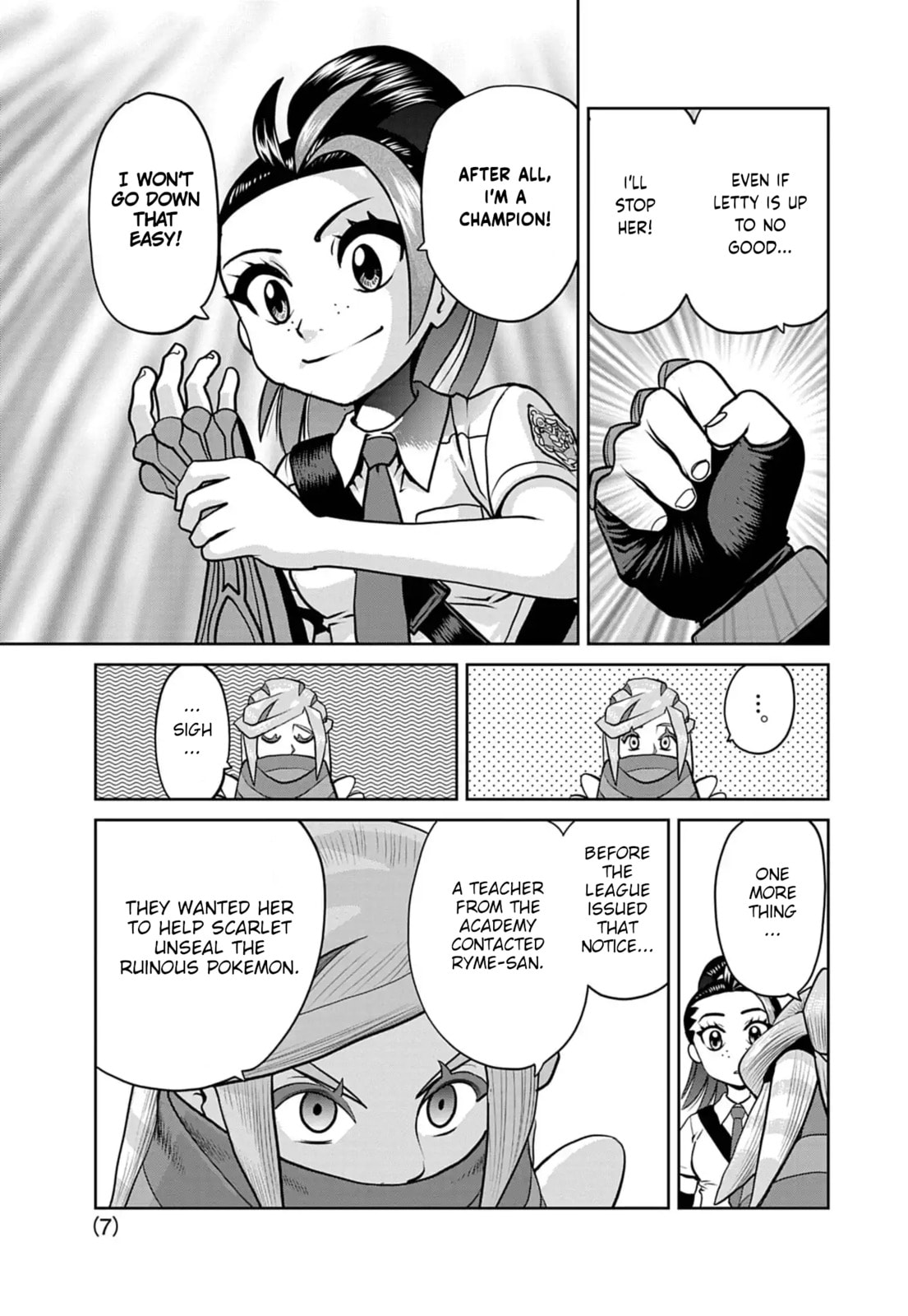 Pokémon SPECIAL Scarlet & Violet Chapter 30 page 7 - 