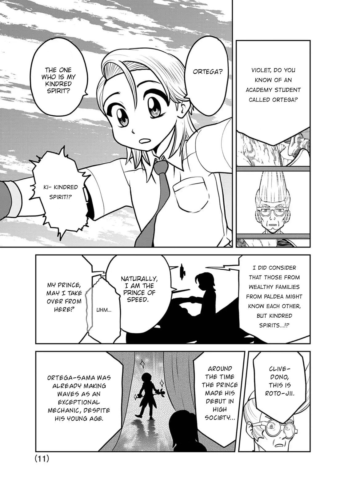 Pokémon SPECIAL Scarlet & Violet Chapter 32 page 11 - 