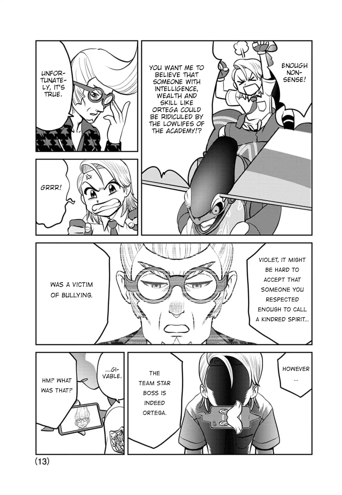 Pokémon SPECIAL Scarlet & Violet Chapter 32 page 13 - 
