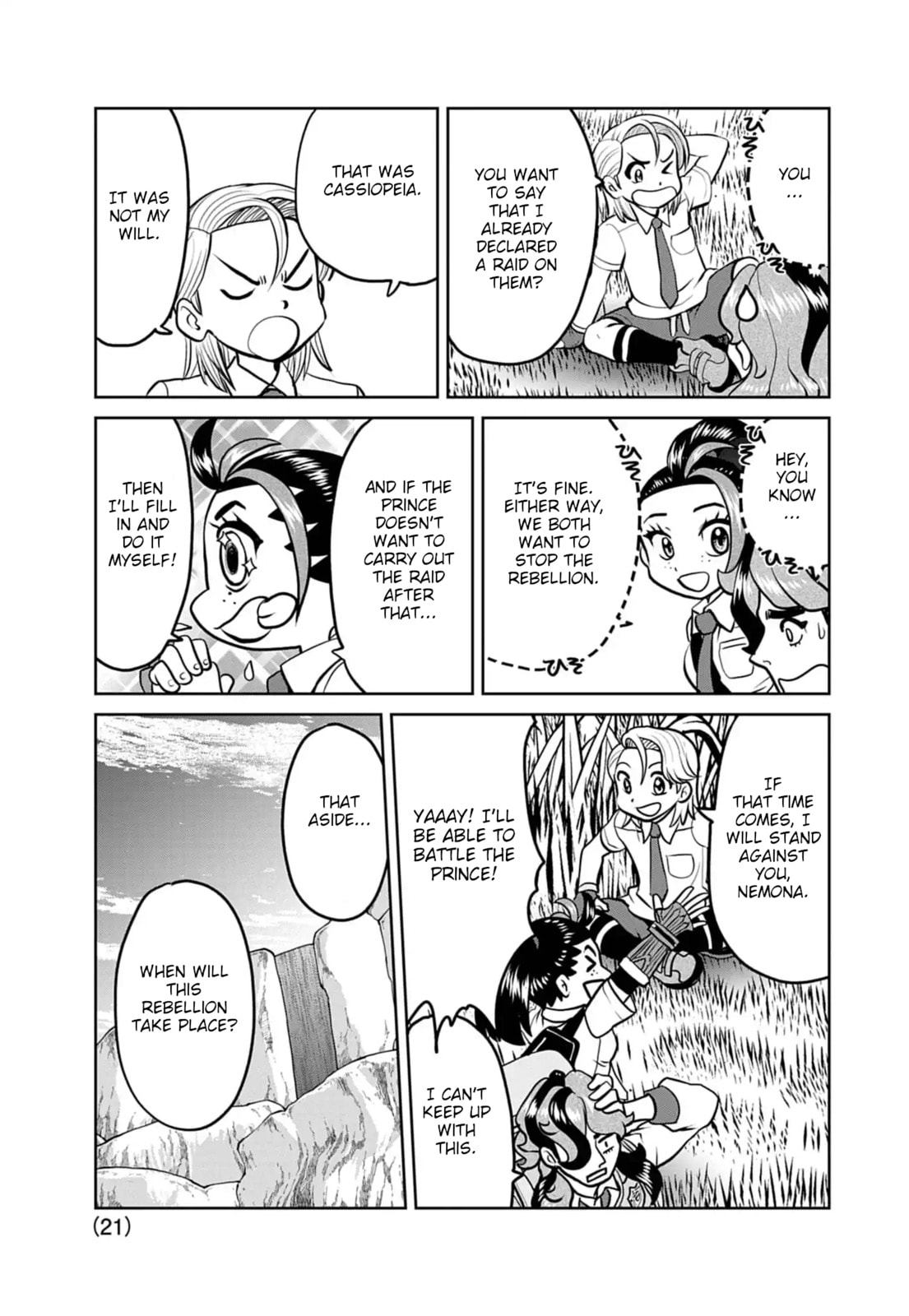Pokémon SPECIAL Scarlet & Violet Chapter 32 page 21 - 